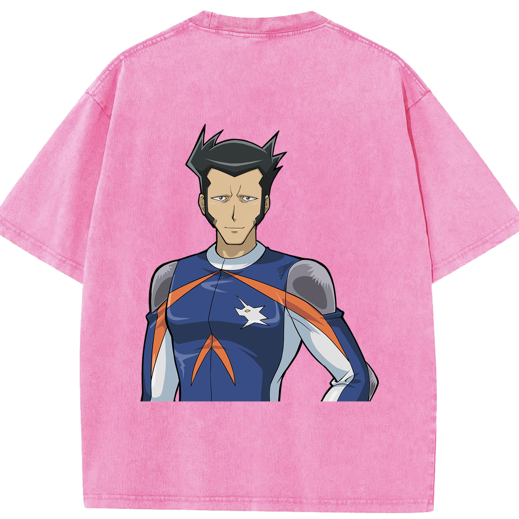 （画像用） 遊☆戯☆王 Yu-Gi-Oh! 綿100% ヴィンテージ風 半袖Tシャツ（背面プリント）
